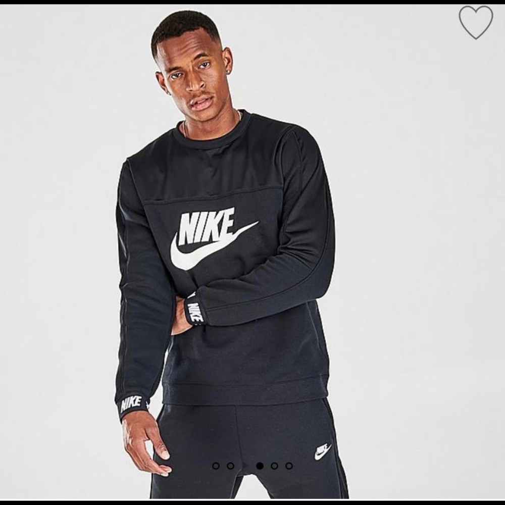 Men’s Nike sportswear fleece crew neck sweatshirt